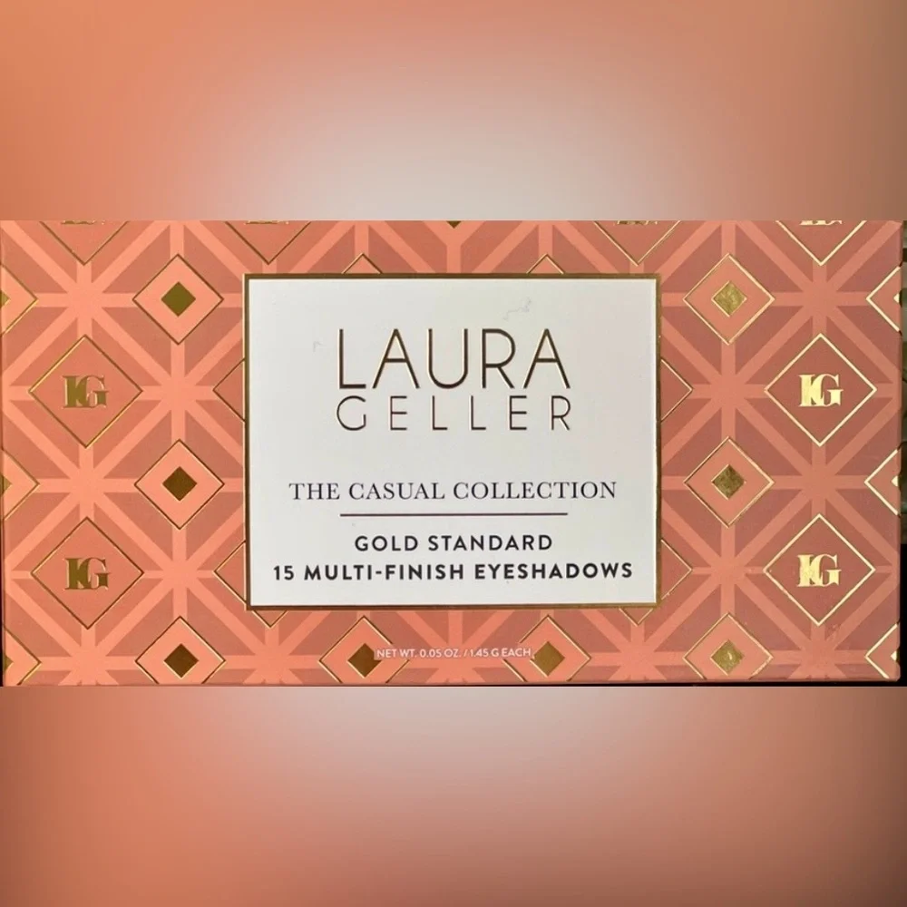 NEW Laura Geller The Casual Collection eye shadow x15 Palette vibrant pigment